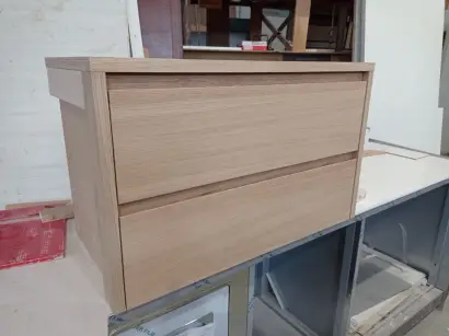 mobile bagno in rovere
